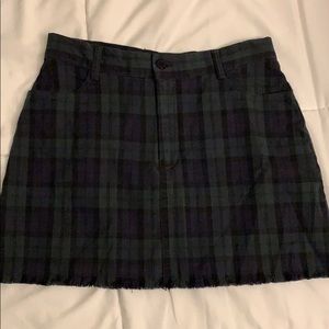 NWOT Brandy Melville plaid skirt.